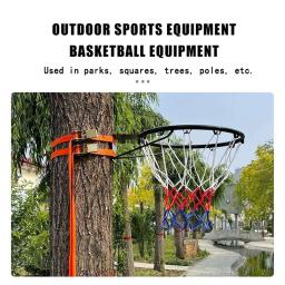 Basquete de basquete, sem perfuração, aro de basquete para crianças, padrão interno e externo, equipamento de treinamento para adultos, 35 45cm - Image 4