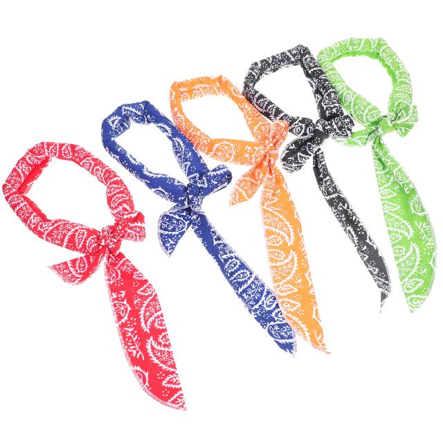 Refresque-se neste Verão com o Conjunto de 10 Cooling Scarves: Bandanas, Toalhas de Pulso e Acessórios Esportivos 