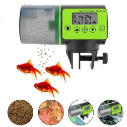 Auto Alimentador De Peixes Com Temporizador Elétrico, Ferramenta De Dispensador De Alimentos, À Prova De Umidade, Tanque Automático De Aquário - Image 1