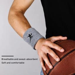 Pulseira esportiva para tênis, vôlei, academia, suporte para pulso, faixa de suor, toalha, protetor, 1 parte - Image 1
