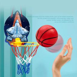 Basquete Conjunto com Bolas e Bomba de Bola para Crianças, Brinquedos Esportivos Portáteis, Tipo de Suspensão, Jogos para Meninos e Meninas - Image 3