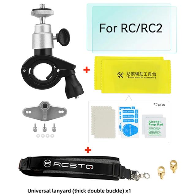 Suporte de Clip para Bicicleta para DJI Mini 2, 3 e 4 Pro - Acessório Portátil para Controle Remoto