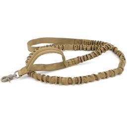Trela tática do cão Bungee, liberação rápida, elástico leva corda, trelas do treinamento do cão militar, 2 alças - Image 3
