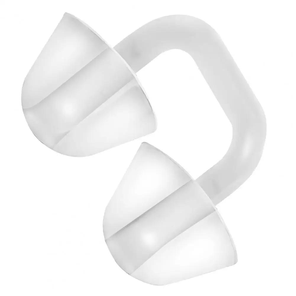 Silicone Natação Nose Plugs, Protetor De Nariz Confortável, Clipe De Nariz À Prova D' Água Reutilizável, Acessórios de Natação Profissional - Image 1