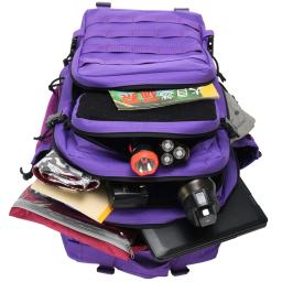 Mochila impermeável ao ar livre, saco de assalto, escalada mochila, esporte, camping, caminhadas, trekking, 45L, 3P - Image 6