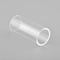 Plexiglass Resina Slide para Guitarra Elétrica, Garrafa De Vidro, Finger Tube Knuckle, Guitarra Elétrica Clara, Alta Qualidade, 60x22mm, Novo - Image 2