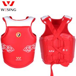 Wesing Sanda-Guarda Peito para Artes Marciais, Engrenagens Protetoras, Protetor de Competição, Aprovado Body Boxing, IWUF Aprovado - Image 2