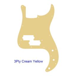 Peças de guitarra personalizada qualidade guitarra elétrica pickguard-para japão 4 cordas de precisão baixo p baixo guitarra pickguard placa de risco - Image 3