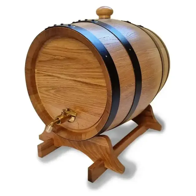 Barril de Carvalho para Envelhecer Vinho - Home Brewing Vintage 10 Litros