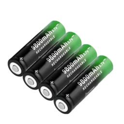 Nova bateria de íon de lítio 18650 9800mAh bateria recarregável 3.7V, adequada para lanternas LED ou baterias de equipamentos de brinquedo - Image 4
