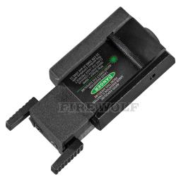 Mira laser tática vermelha e verde, arma recarregável por usb, mira laser para rifle, pistola de airsoft, ponteiro laser de tiro - Image 5