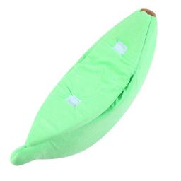 Cama de banana portátil para gato, tapete engraçado e bonito, aconchegante e quente, cesta durável, canil para cão, suprimentos gato, multicolor - Image 6
