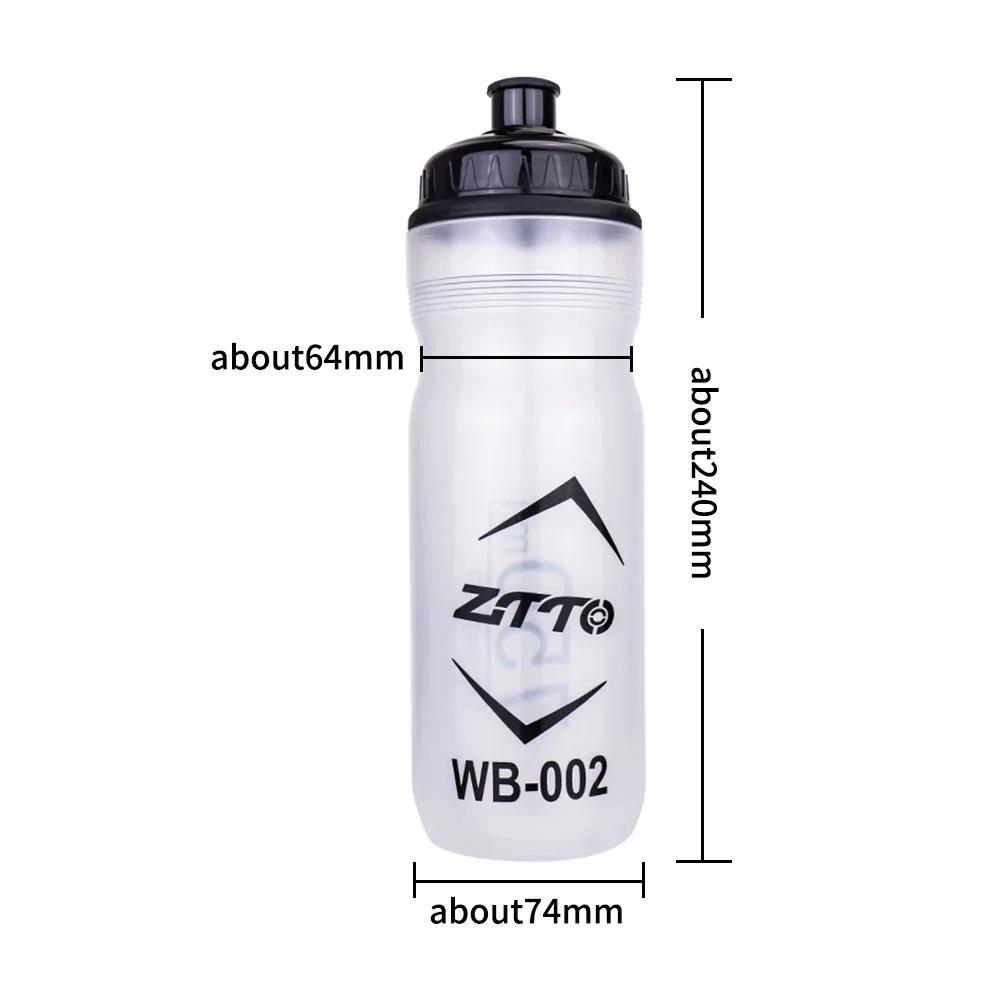 750ml garrafa de água da bicicleta grau alimentício esportes fitness correndo equitação acampamento caminhadas chaleira à prova de vazamento garrafa gaiola - Image 1