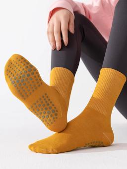 YUPAO-Meias de Yoga Feminina, Nylon, Algodão Puro, Antiderrapante, Bandagem, Esportes, Balé, Dança, Absorção de Umidade, Transpiração - Image 4