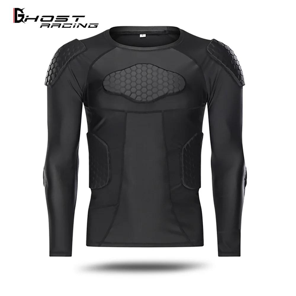 Motocross armadura peito ombro cotovelo protetor motocicleta equipamentos de proteção esqui skate snowboard jaqueta protetora - Image 1
