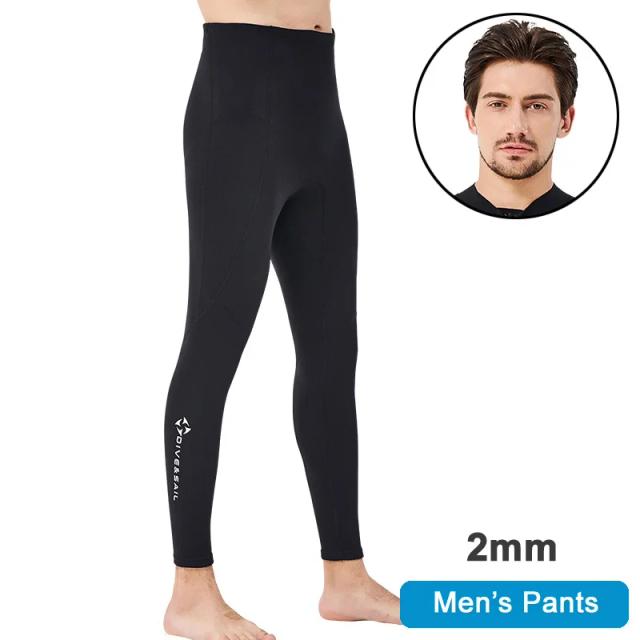 Jaqueta e Calças Wetsuit Neoprene: Maiô Térmico e Ternos de Mergulho em Diversas Espessuras (1,5mm, 2mm, 3mm)