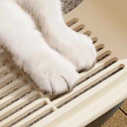 Caixa de areia para gatos, tamanho pequeno, anti-respingos, caixa de areia para animais, bandeja para gatinhos - Image 4