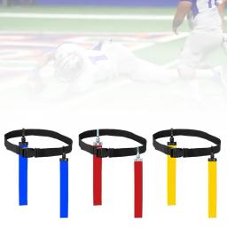 Futebol americano Match Training Belt, Bandeira ajustável Tag, Cinta de cintura, Fita ajustável, Profissional, Tamanho livre - Image 2