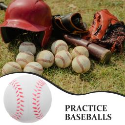 6 pçs softball esponja treinamento beisebol crianças brinquedos pu 700x700x700cm bolas esportivas softballs estudante criança - Image 4