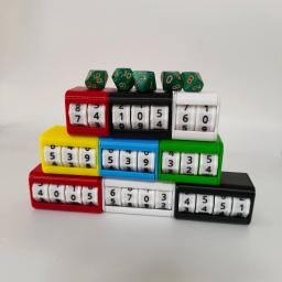 Contadores de jogo de tabuleiro pontuação contador vida mana mesa matraquilhos pontuação dispositivo contador atualizações - Image 1