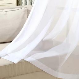 Cortina voile de cor pura, tule transparente, cenário de casamento, porta de festa, painel transparente p184c - Image 5