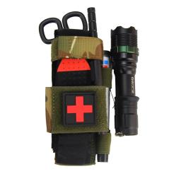 Kit de primeiros socorros tático saco, Molle, lanterna, tocha, bolsa, cinto, rápido torniquete, cisalhamento, médico, CAT Gear, acessórios da engrenagem, Pack - Image 4