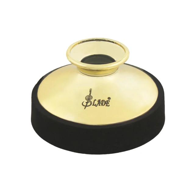 Silenciador Profissional de Alto Saxofone em ABS - Acessório Ideal para Instrumentos de Sopro