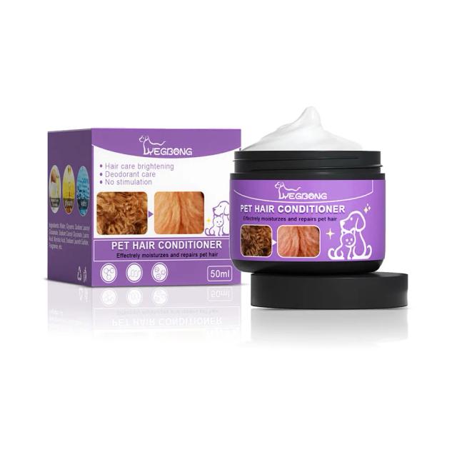 Creme Hidratante Suave para Cães e Gatos com Remoção de Óleo e Nódulos - 50ml