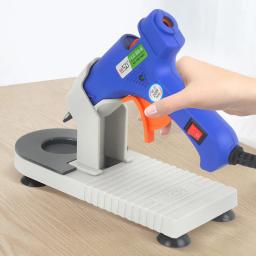 Plástico Hot Glue Gun Holder, Base Stand, armazenamento Rack, Ferramentas, Home DIY, Ferramentas de Reparo, Organizador, Derreter, 1Pc - Image 3