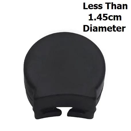 Capa Ergonomica para Dedo de Polegar de Clarinete - Suporte Preto Macio para Iniciantes e Profissionais, Protetor de Borracha Ideal para Conforto e Desempenho