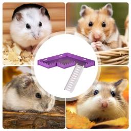 Plataforma PVC Gaiola para Hamster, Playground Stand, Pet Shop, Pequeno Animal, Decoração de Terrário, Hamsters, ouriços - Image 3