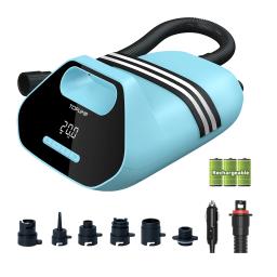 Bomba inflável recarregável Sup, Inflação de ar, Bicos de ar para caiaque, Placa de surf, Stand Up Paddle, 7500mAh, 20Psi - Image 1