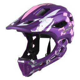 LIXADA-Capacete de ciclismo completo destacável para crianças, capacete ajustável para crianças, patinação - Image 1