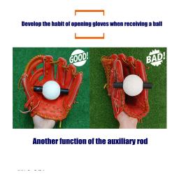 Bola De Prática De Pitching De Beisebol, bola De Treinamento De Postura De Correção Grip - Image 2