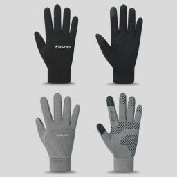 Impermeável aperto térmico luvas de futebol, esportes ao ar livre luvas, outfield, bicicleta, ciclismo, jogador, campo de bicicleta - Image 3