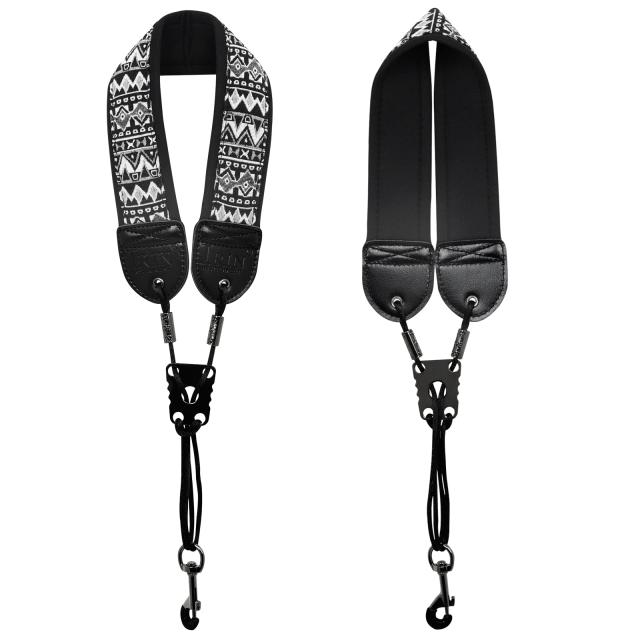Suporte de Pescoço para Saxofone IRIN-TS-10 em Algodão e Metal, Confortável e Universal para Todos os Instrumentos de Sopros