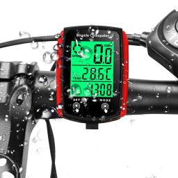 Versátil bicicleta odômetro com Backlight, impermeável, com fios, velocímetro, acessórios de bicicleta, ciclismo parte, 60x45x20mm - Image 6
