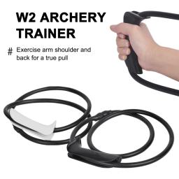 Tiro com arco archer rally ferramenta prática dispositivo de auxílio à formação postura exercício braço força trainer estiramento banda estilingue tiro accesseries - Image 2