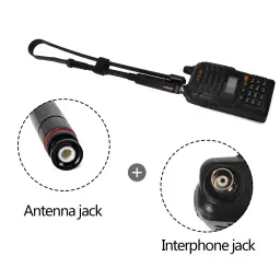 Dobrável CS Tactical Handheld Antena Portátil, Dual Band VHF UHF, Rádio em Dois Sentidos Aérea para Icom V86, IC-2GAT, IC-V8 Uniden, BNC - Image 5