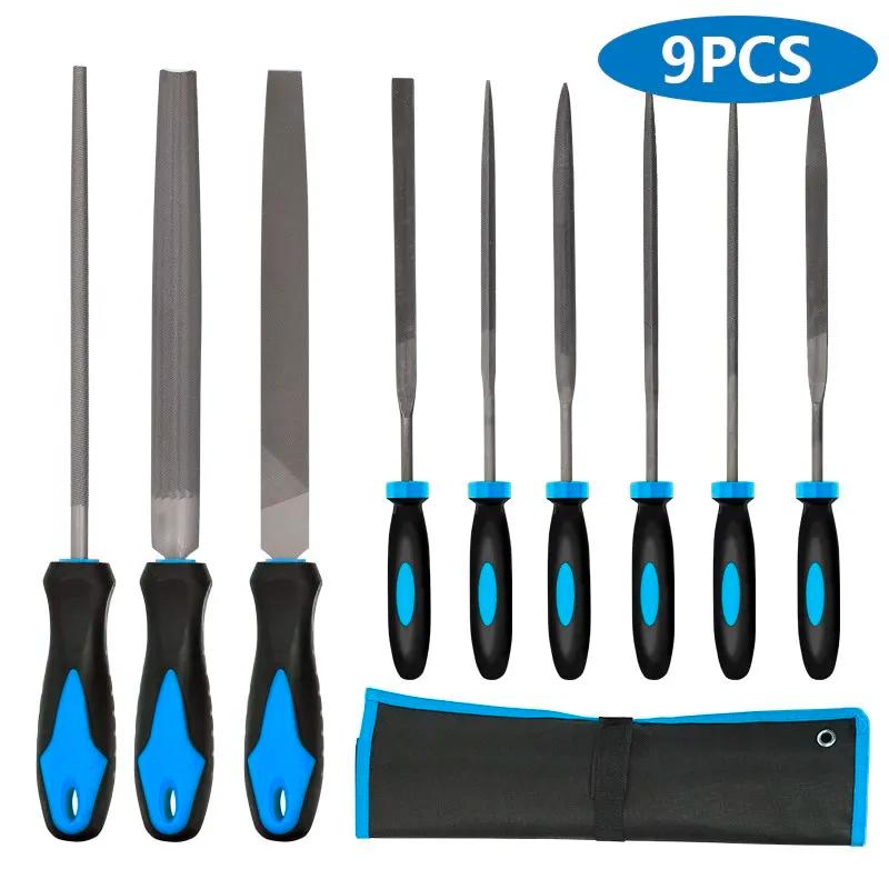 Xcan conjunto de arquivo de mão agulha rasp para madeira metal vidro jóias escultura diy ferramenta artesanato ferramentas manuais 9/19/20 peças - Image 1