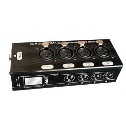 Extensor de cabo multi-rede, 4 canais, áudio XLR, extensor, transceptor para palco ao vivo, áudio, 1 par - Image 3