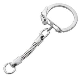Fecho de lagosta C Fivela com Corrente Cobra, Chaveiro Ganchos, Jóias DIY Fazendo Acessórios, Atacado, 10Pcs - Image 6