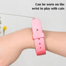 Brinquedos interativos para gatos, Teaser, Coleira, Self-hi, Jogo para gatos, Acessórios engraçados - Image 3