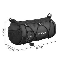 X-TIGER sacos de bicicleta guiador multi-purpose ombro segurança à prova dwaterproof água mtb estrada ciclismo quadro tubo saco de ombro sacos de bicicleta - Image 6