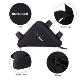 Docooler triângulo ciclismo saco da bicicleta frente sela tubo quadro bolsa titular saco ao ar livre mtb mountain bike acessórios - Image 4