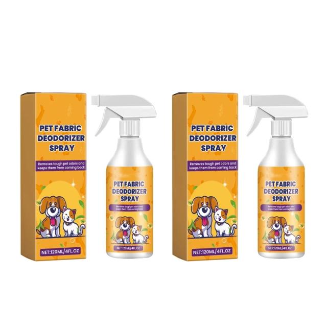 Sprays Eficazes de 120ml para Controle de Odores de Animais de Estimação em Ambientes Internos