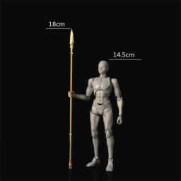 Modelo de Arma Miniatura Brinquedo, Longa Lança De Batalha, Figuras De Ação, Colecionável Corporal, 1:12, Alta Qualidade, Se 6 '', Em Stock - Image 1