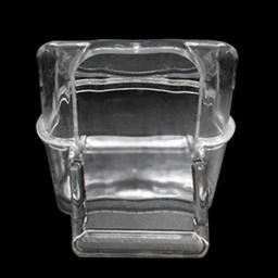 Alimentadores pássaros para gaiola, recipiente alimentos plástico capacidade, caixa transparente com poleiro - Image 2