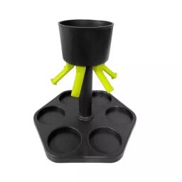 Dispensador de jogos de vidro Vinho, Uísque, Cerveja, Vinho, Licor, Acessórios de bar, Jogos de festa, 6 copos - Image 4