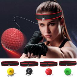 Ultimate Reflex Boxing Training Ball com Headband ajustável, MMA Gear, ótimo para precisão reflexa, adultos e crianças - Image 2